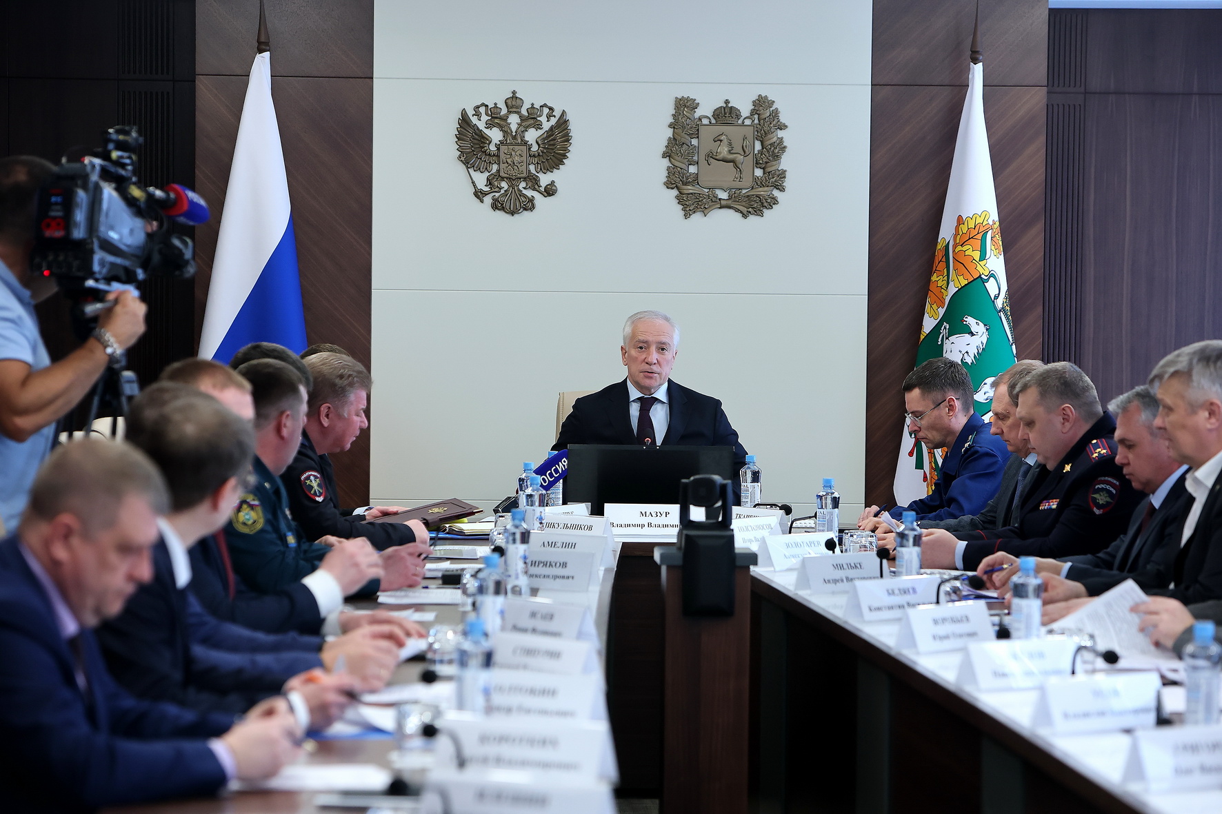 Заседание областной комиссии по обеспечению безопасности дорожного движения в Томске